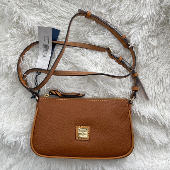 Dooney & Bourke Handbags - Dooney & Bourke Carmel Pebble Leather Lexi Crossbody Bag